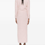 Cardigan in mglia con paillettes in rosa Alessandra rich - donna 