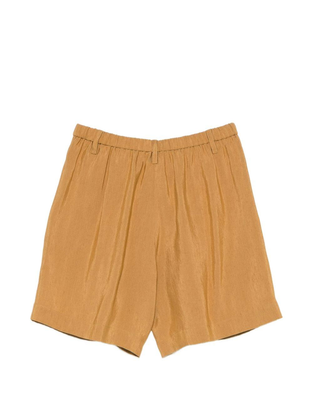 Pantaloncini sartoriali  in marrone Forte forte - donna 