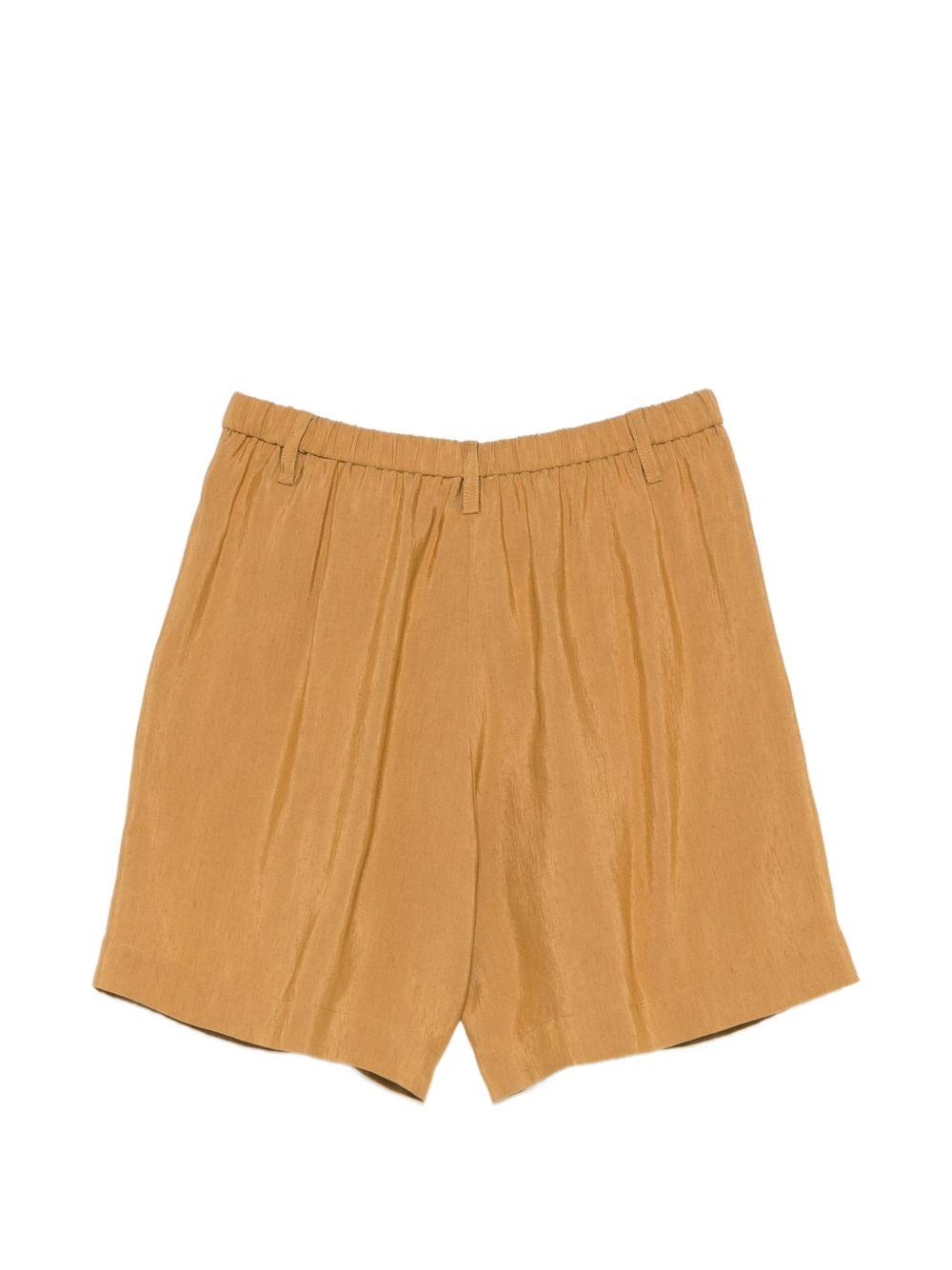Pantaloncini sartoriali  in marrone Forte forte - donna 