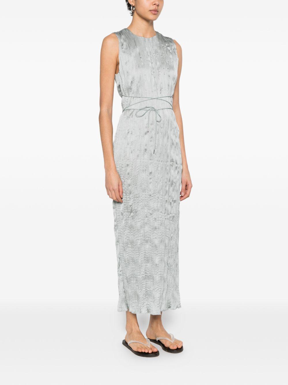 Abito lungo Mizu in argento staud - donna 