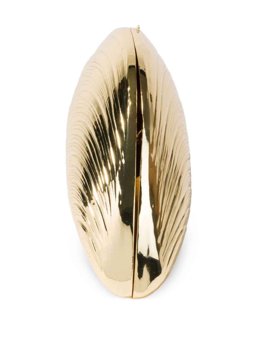 Clutch a conchiglia in oro Simkhai - donna 
