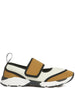 Sneakers con design a pannelli in beige Marni - donna