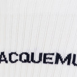 Calzini con ricamo in bianco Jacquemus - unisex 