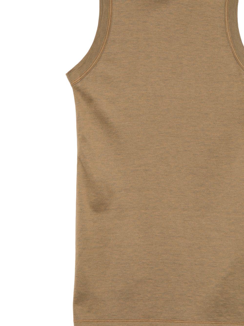 Canotta girocollo in marrone Haikure - donna 