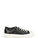 Sneakers Rebel con cuciture a contrasto in nero Hogan - uomo 