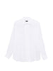 Camicia a maniche lunghe con bottoni in bianco Zegna - uomo