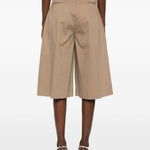 Shorts Dakota con pieghe in beige The latest - donna 