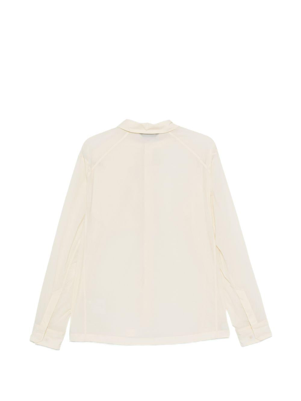 Camicia con stampa col logo in avorio Arc'teryx - uomo 