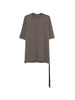 T-shirt Jumbo in grigio Rick owens drkshdw - uomo