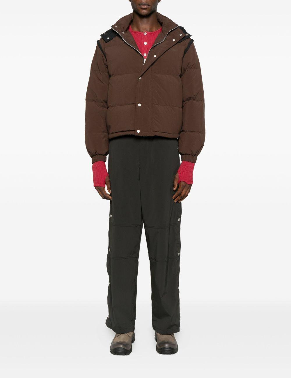 Piumino Crosby in marrone Carrer - unisex 