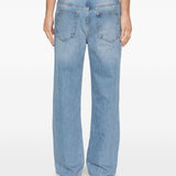 Jeans a gamba dritta in blu Simkhai - donna 