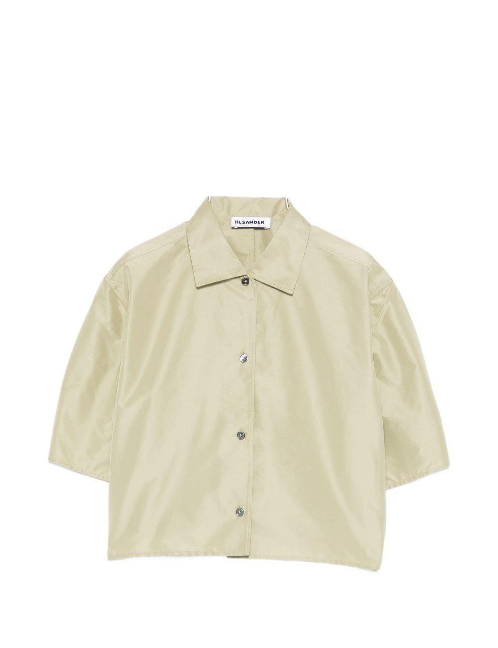 Camicia cropped 151 in avorio jil sander - donna 