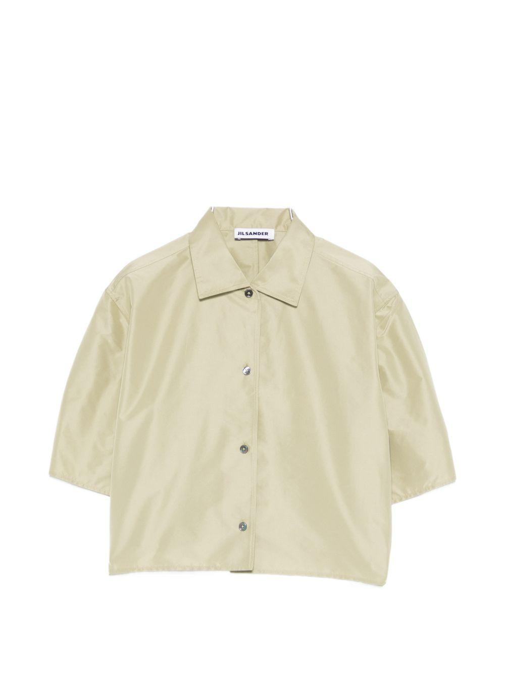 Camicia cropped 151 in avorio jil sander - donna 