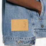 Gilet denim in blu Haikure - donna 
