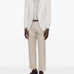 Pantaloni a pieghe Albert in beige Grayed - uomo 