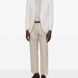 Pantaloni a pieghe Albert in beige Grayed - uomo 