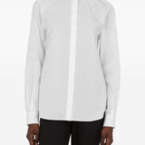 Camicia con fiocco in bianco Moschino - donna 