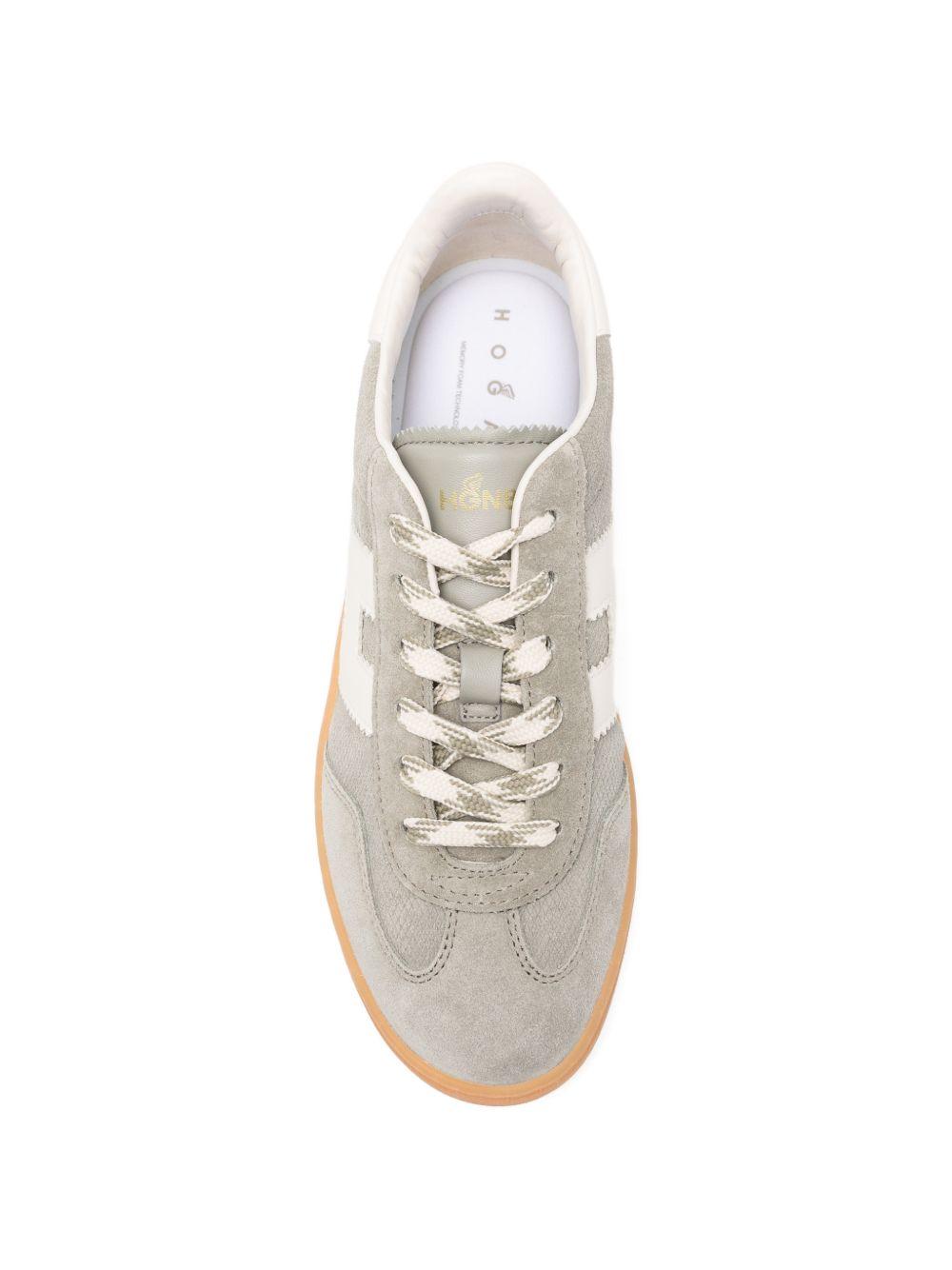 Sneakers con applicazione h in grigio Hogan - donna 