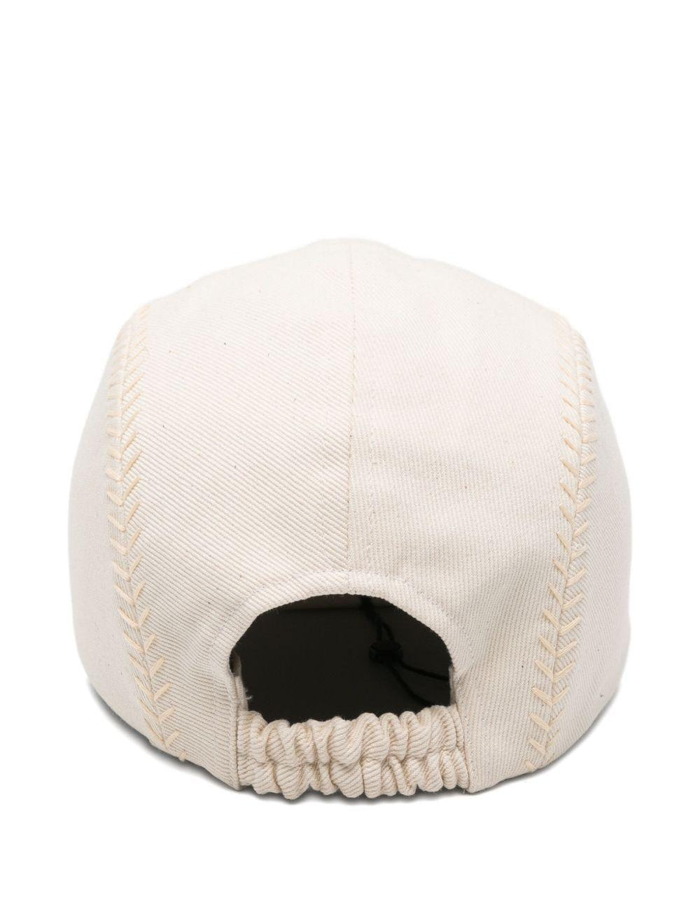 Cappello da baseball la casquette casco in avorio Jacquemus - unisex 