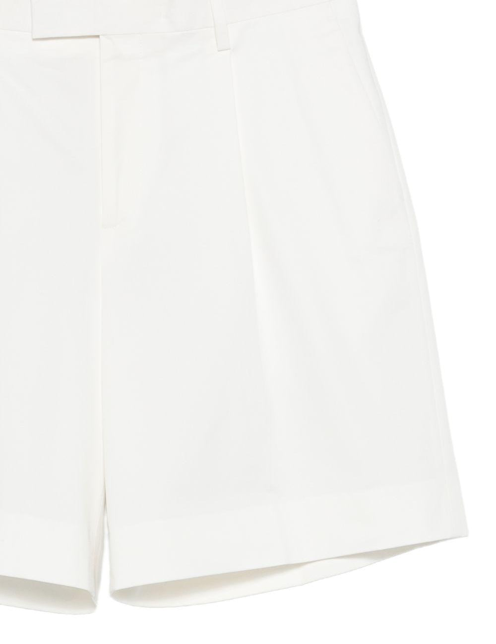 Shorts Aramis con pieghe in bianco Lardini - uomo 