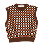 Gilet a quadri Roby multicolore 