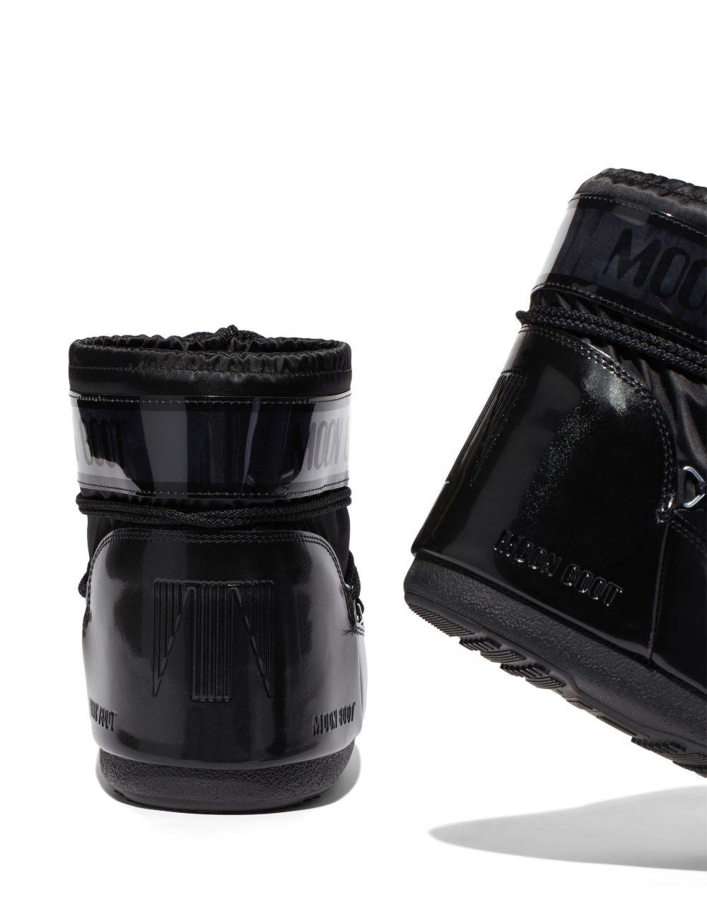 Stivali chunky in nero Moon boot - unisex 