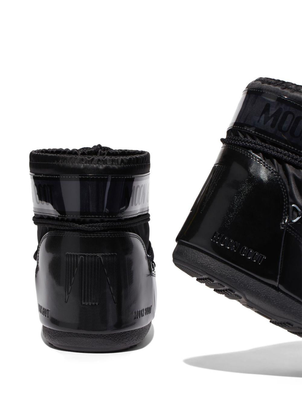 Stivali chunky in nero Moon boot - unisex 
