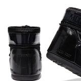 Stivali chunky in nero Moon boot - unisex 