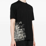 T-shirt GFX in nero Y-3 - uomo 