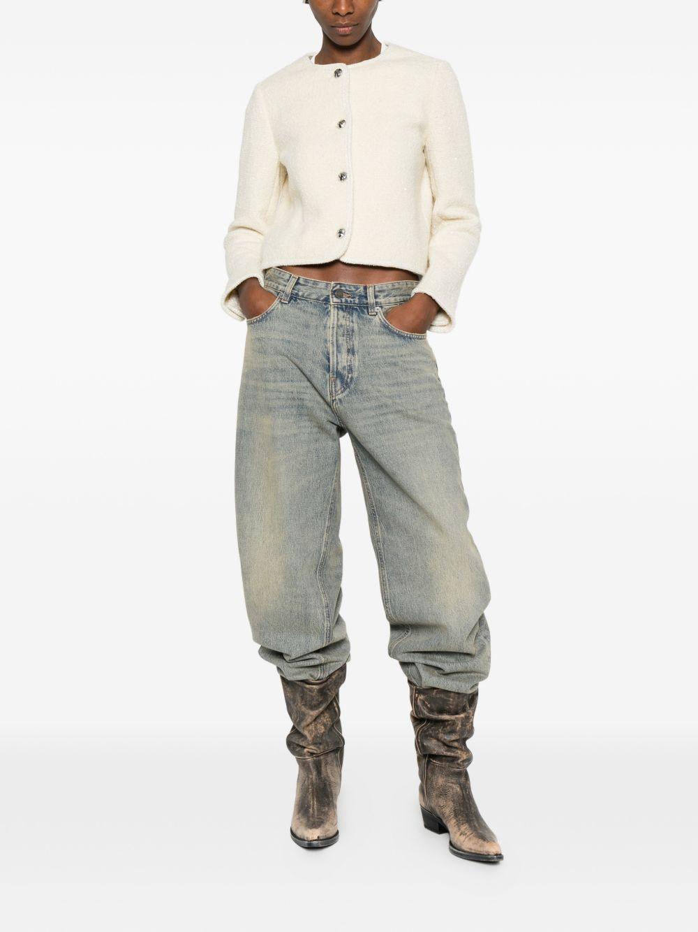 Jeans a bottoni in blu Haikure - donna 