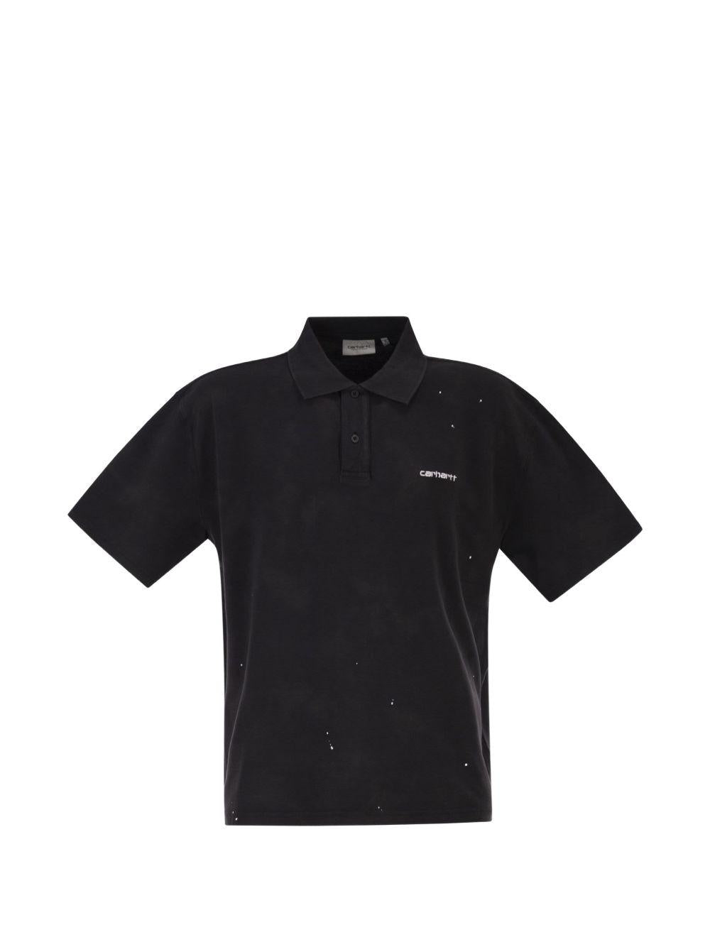 Polo Painter in nero carhartt wip - uomo 