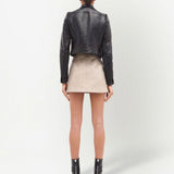 Giacca Reedition in vinile in nero Courrèges - donna 