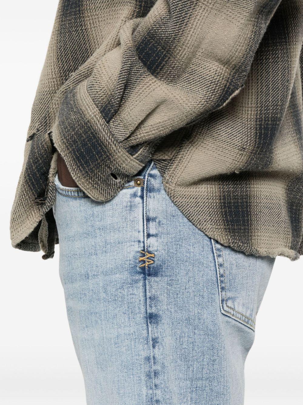 Jeans a gamba dritta in blu Ksubi - uomo 