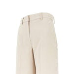 Pantaloni sartoriali Corone in avorio Maxmara weekend - donna 