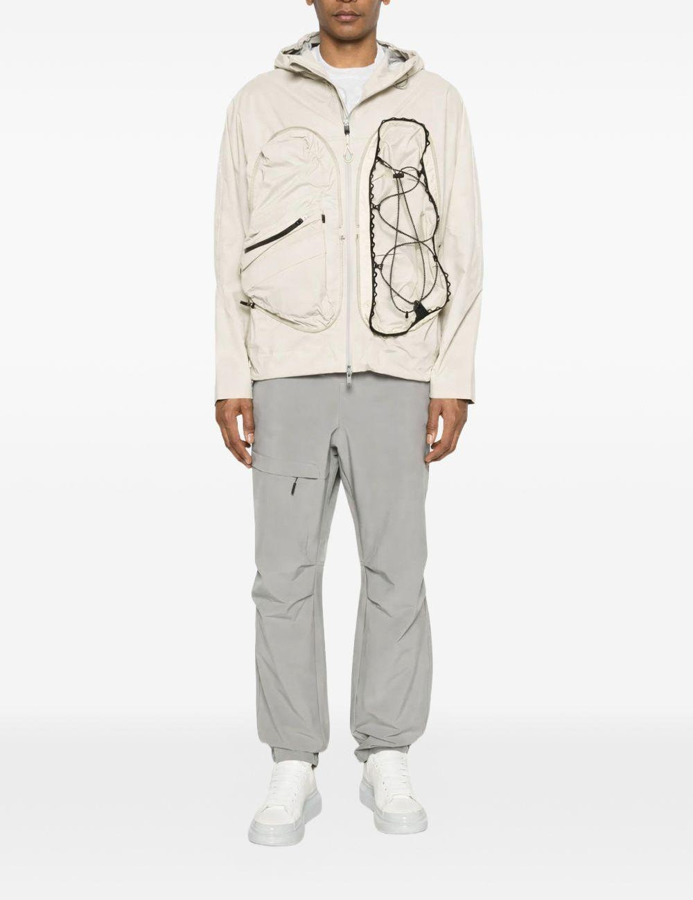 Giacca con cappuccio latitude veil in beige Oakley - uomo 
