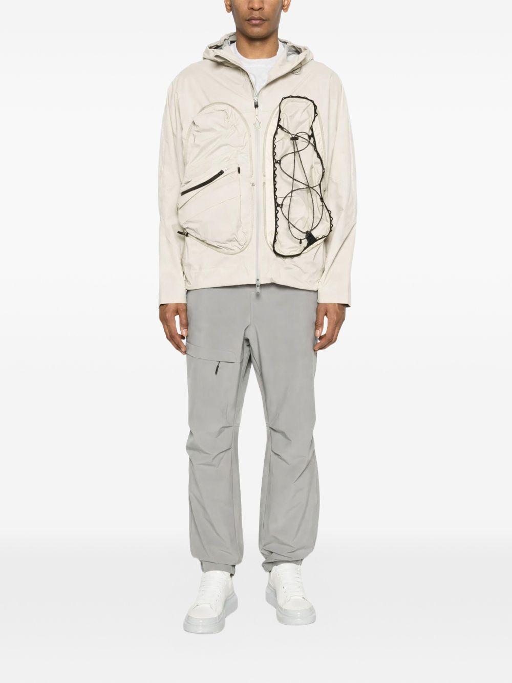 Giacca con cappuccio latitude veil in beige Oakley - uomo 