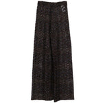 Pantaloni con motivo chevron in marrone Missoni - donna 