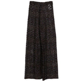 Pantaloni con motivo chevron in marrone Missoni - donna 
