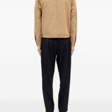 Giacca-camicia con tasche in beige Mm6 maison margiela - uomo 