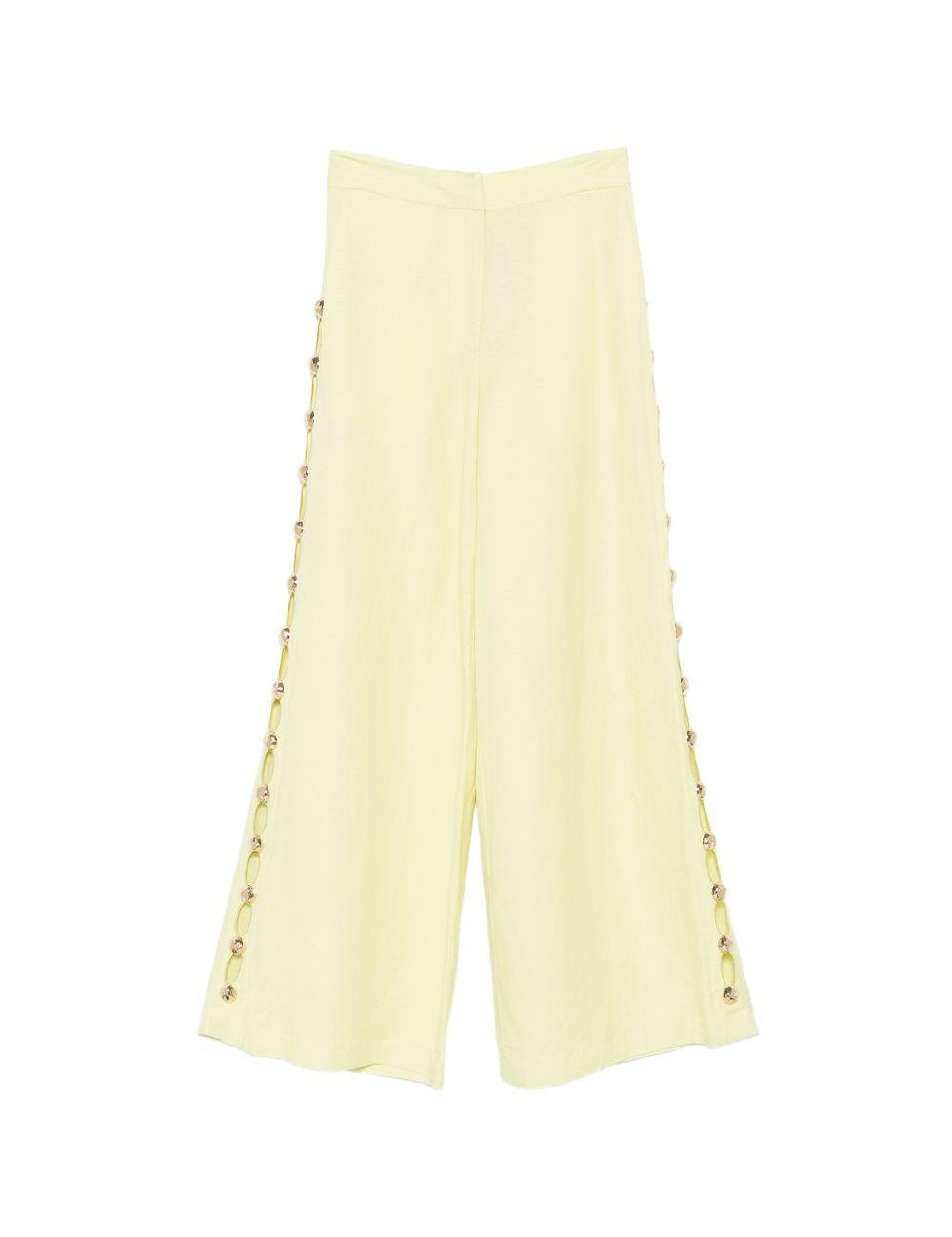 Pantaloni Cayman in verde lime 