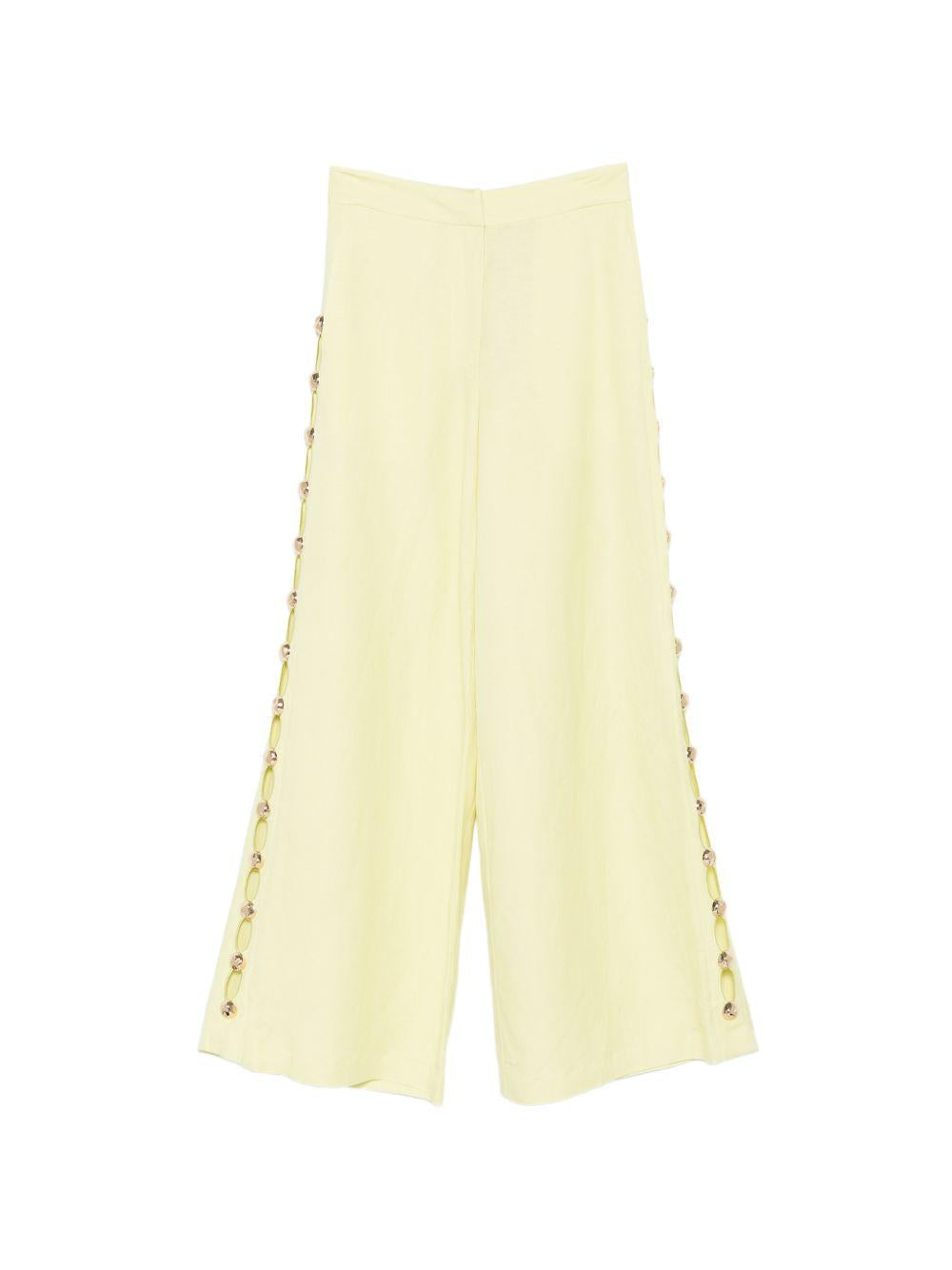 Pantaloni Cayman in verde lime 