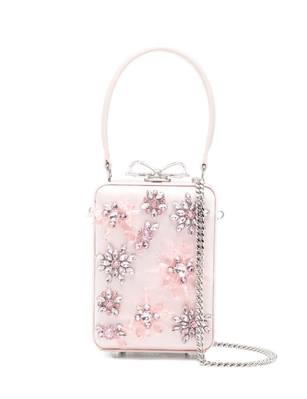 Borsa a mano con decorazione in avorio Self-Portrait - donna 