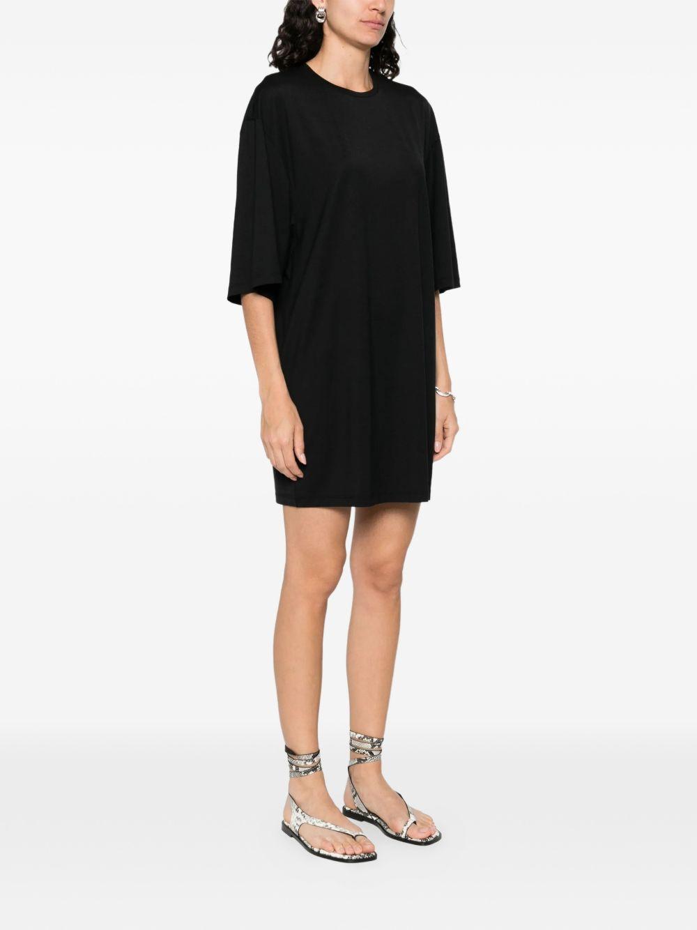 Abito stile T-shirt in nero Toteme - donna 
