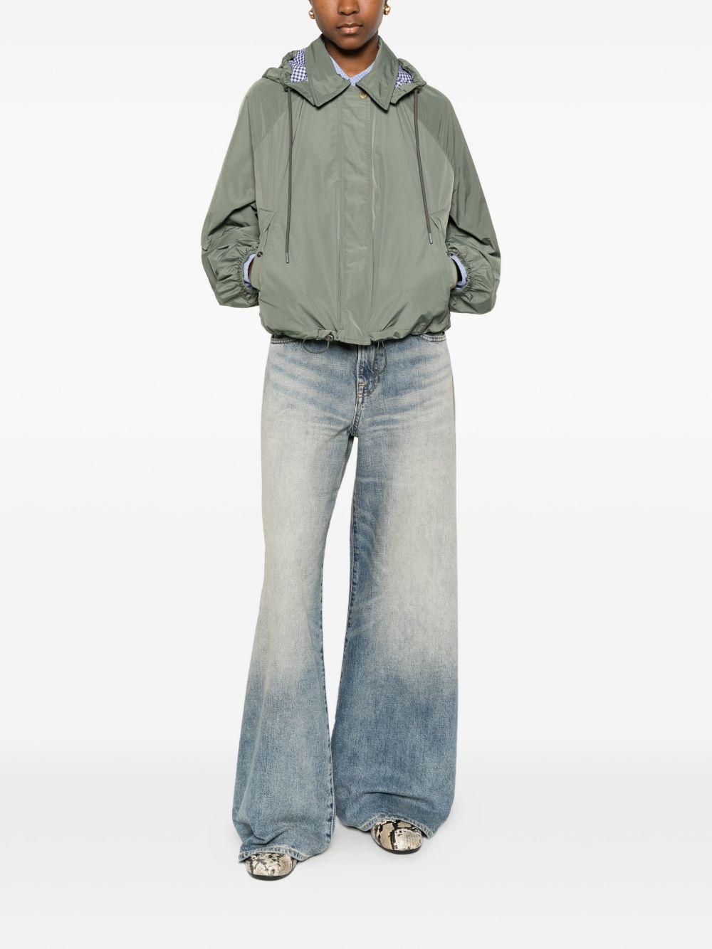 Giacca con cappuccio in verde Barbour x Paul Smith - donna 