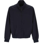 Giacca a zip in blu navy 