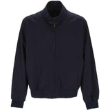 Giacca a zip in blu navy 