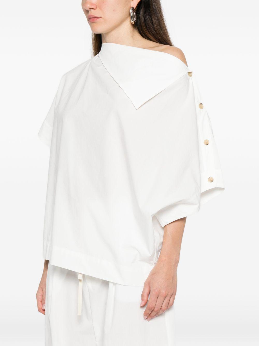 Top Issa a maniche corte in bianco Soeur - donna 