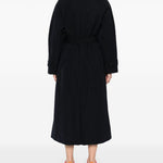 Cappotto trench doppiopetto in blu A.P.C. - donna 