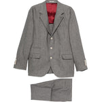 Completo monopetto due pezzi in grigio Brunello cucinelli - uomo 