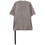 T-shirt a manica corta con nastro in grigio Rick owens drkshdw - donna 